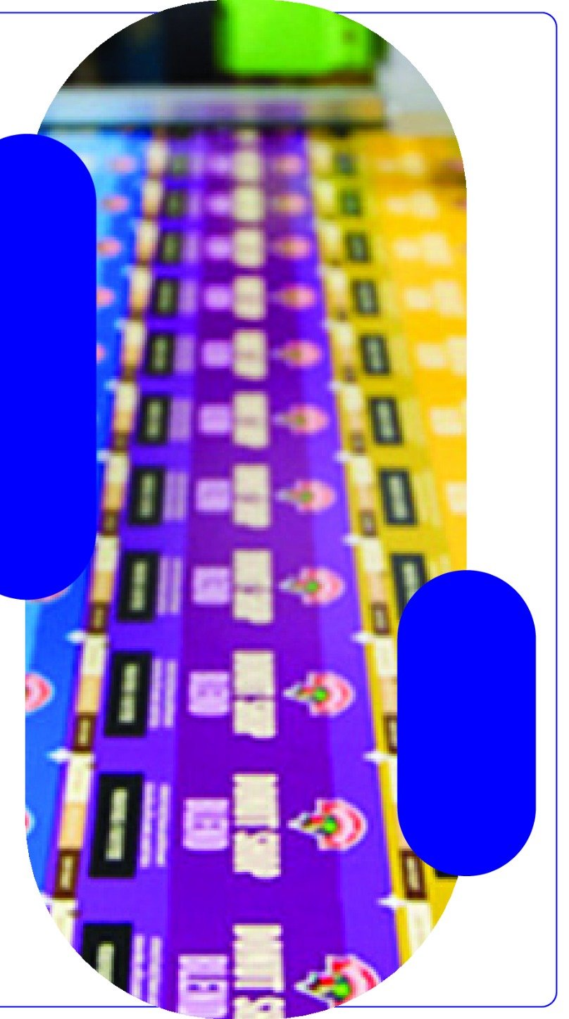 Printed flexographic packaging material